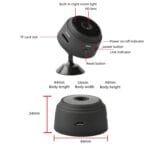 Hot Selling Wireless Portable Home Security NIGHT VISION a9 wifi mini camera hd 1080p wifi mini camera