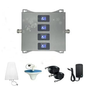 Office Use 3G 4G LTE Quadband 850/900/1800/2100Mhz Mobile Reception Booster