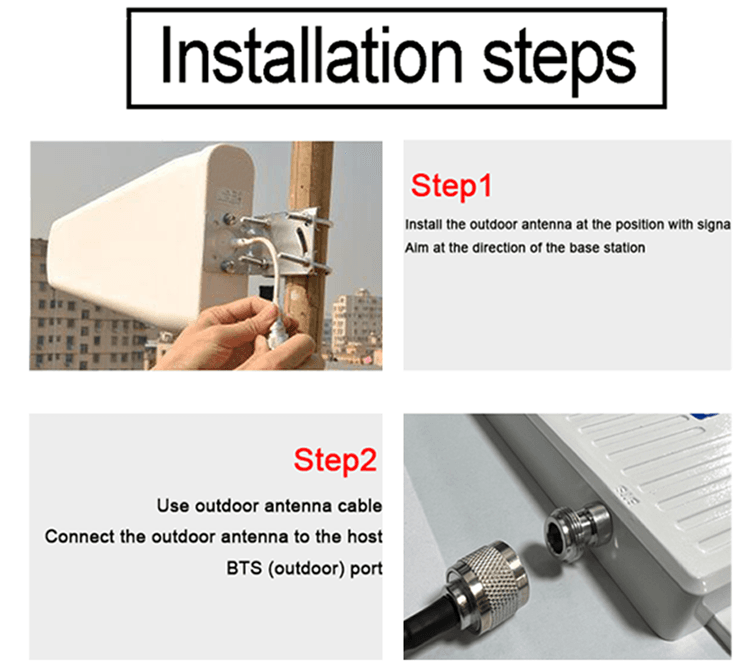 mobile phone booster for home installation steps