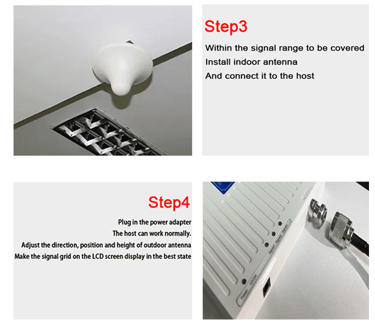 signal mobile phone booster installation steps