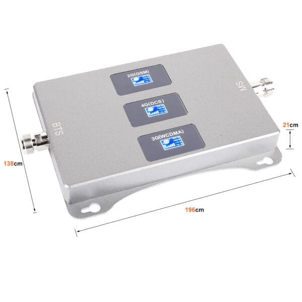 Home Use 850/1800/2100Mhz Triband 3g 4g Signal Booster