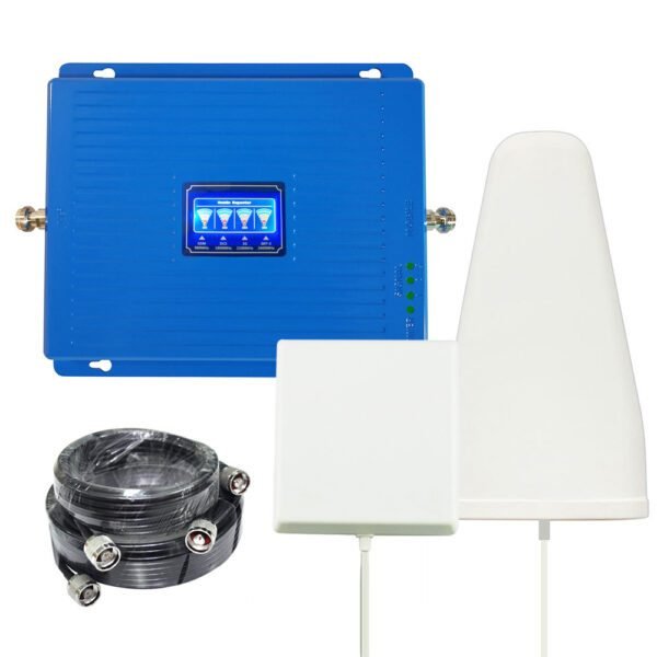 Office Use Quadband 900/1800/2100/2600mhz 2g 3g 4g Mobile Network Booster