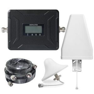 2024 Home Office Use Triband GSM900mhz DCS1800mhz WCDMA2100mhz 2g 3g 4g full set mobile signal booster
