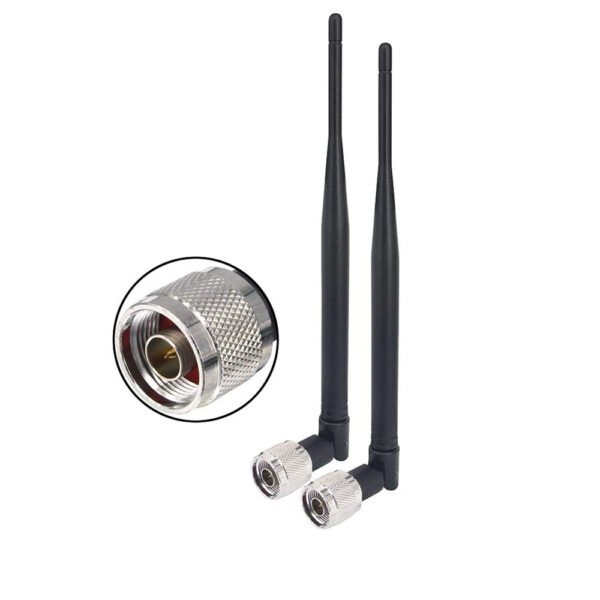 Indoor Antenna 5dbi Whip Antenna Omni Directional with N-Female Connector for Cell Phone Signal Amplifier